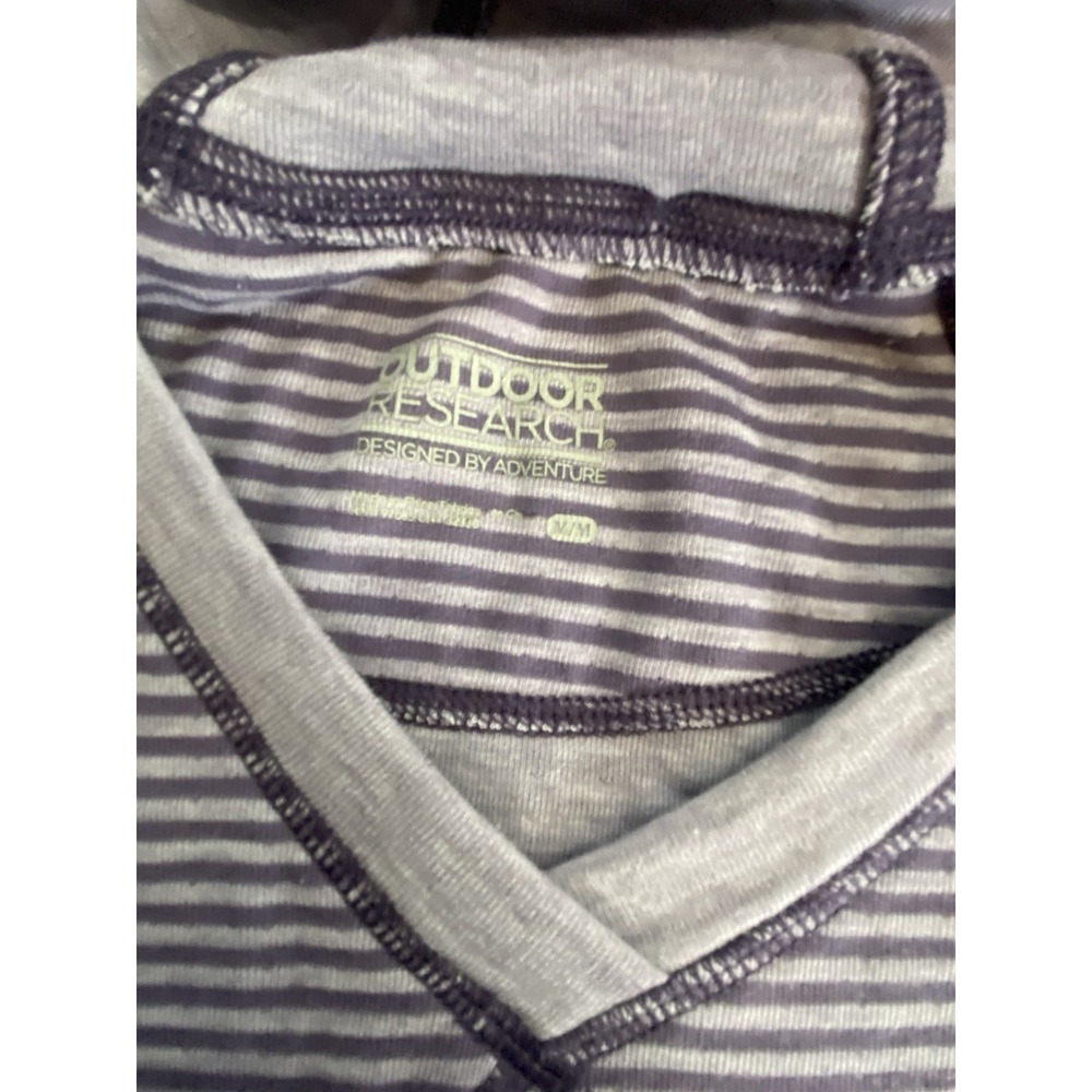 Outdoor Research Umbra Hoody Women's Stripe  Fig Purple Size Medium Top - Picture 8 of 9